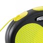 Flexi automaatne rihm Neon New Classic M, kollane, 5 m цена и информация | Jalutusrihmad koertele | hansapost.ee