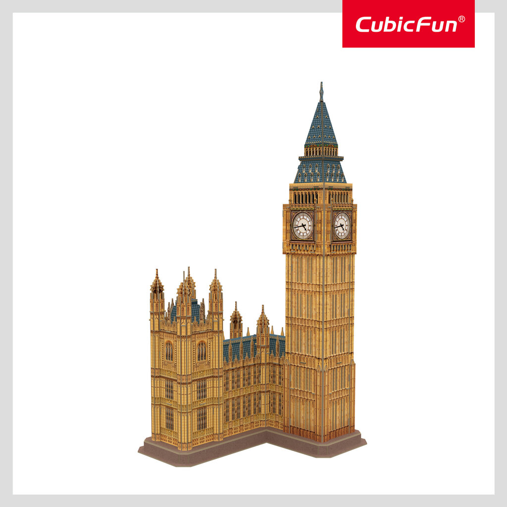 3D pusle CubicFun National Geographic Big Ben, 94-osaline hind ja info | Pusled lastele ja täiskasvanutele | hansapost.ee