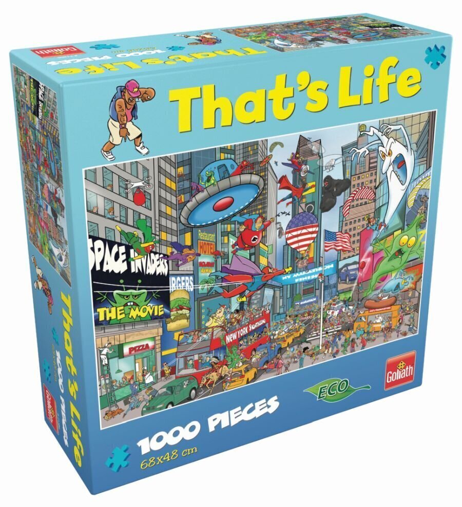 Pusle That's Life New York/New York, 71386.006, 1000 o. цена и информация | Pusled lastele ja täiskasvanutele | hansapost.ee