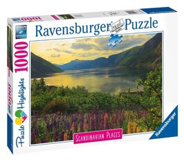 Pusle Ravensburger Fjord in Norway, 1000 tk, 16743 hind ja info | Pusled lastele ja täiskasvanutele | hansapost.ee