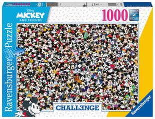 Pusle Ravensburger Mickey Challenge, 1000 o, 16744 hind ja info | Pusled lastele ja täiskasvanutele | hansapost.ee