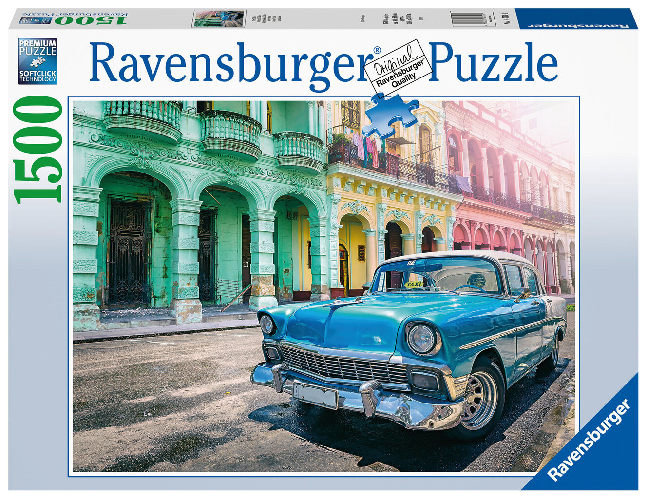 Pusle Ravensburger Kuuba auto, 1500 o, 16710 hind ja info | Pusled lastele ja täiskasvanutele | hansapost.ee