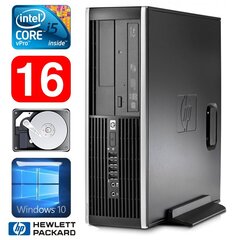 HP 8100 Elite SFF i5-650 16GB 250GB DVD WIN10 цена и информация | Стационарные компьютеры | hansapost.ee