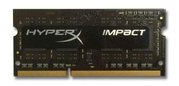 Kingston 4GB 1600MHz DDR3L CL9 SODIMM 1.35V HyperX Impact Black Series цена и информация | Operatiivmälu | hansapost.ee