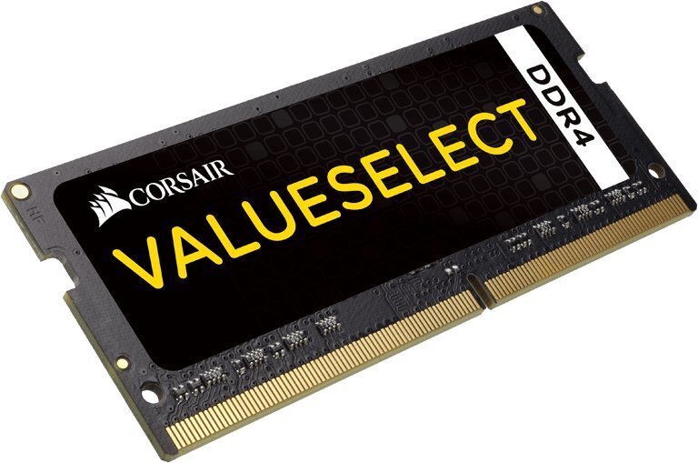 Corsair ValueSelect 4GB 2133MHz DDR4 CL15 SODIMM CMSO4GX4M1A2133C15 цена и информация | Operatiivmälu | hansapost.ee
