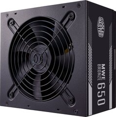 Cooler Master MWE Bronze 650 hind ja info | Cooler master Arvuti komponendid | hansapost.ee