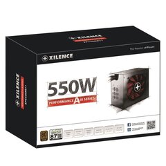 Power Supply|XILENCE|550 Watts|Efficiency 80 PLUS BRONZE|PFC Active|XN083 цена и информация | Материнские платы (PSU) | hansapost.ee