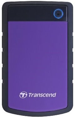 HDD USB3 1TB EXT. 2.5/TS1TSJ25H3P TRANSCEND цена и информация | Välised kõvakettad | hansapost.ee