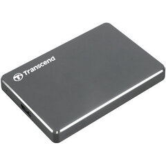 Väline kõvaketas TRANSCEND STOREJET 25C3, 1TB, metalli värvi hind ja info | Välised kõvakettad | hansapost.ee