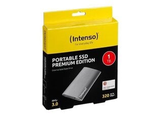 Intenso SSD Portable SSD Premium Edition 1TB (3823460) hind ja info | Välised kõvakettad | hansapost.ee