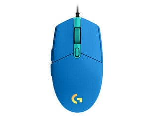 Logitech G102 Lightsync, синий цена и информация | Компьютерные мыши | hansapost.ee