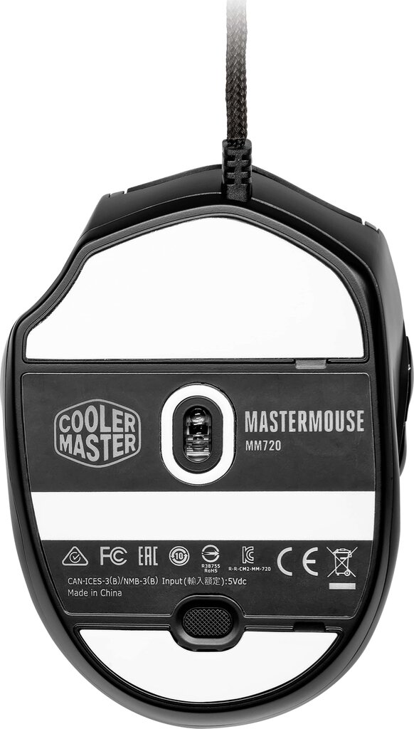 Cooler Master MM-720, must цена и информация | Arvutihiired | hansapost.ee