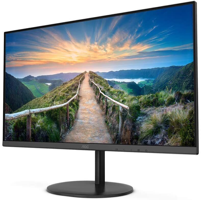 LCD Monitor|AOC|Q24V4EA|23.8"|Panel IPS|1920x1080|16:9|75Hz|Matte|4 ms|Speakers|Tilt|Colour Black|Q24V4EA hind ja info | Monitorid | hansapost.ee