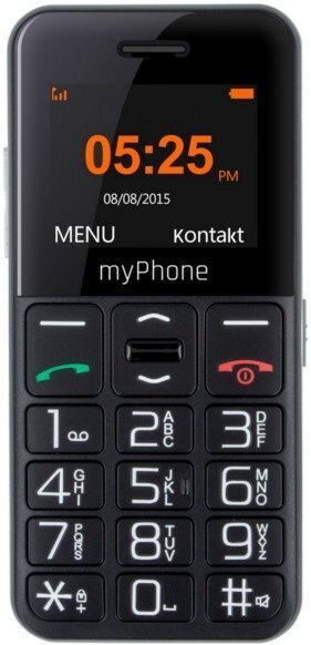 Mobiiltelefon MyPhone Halo EASY, Must цена и информация | Telefonid | hansapost.ee