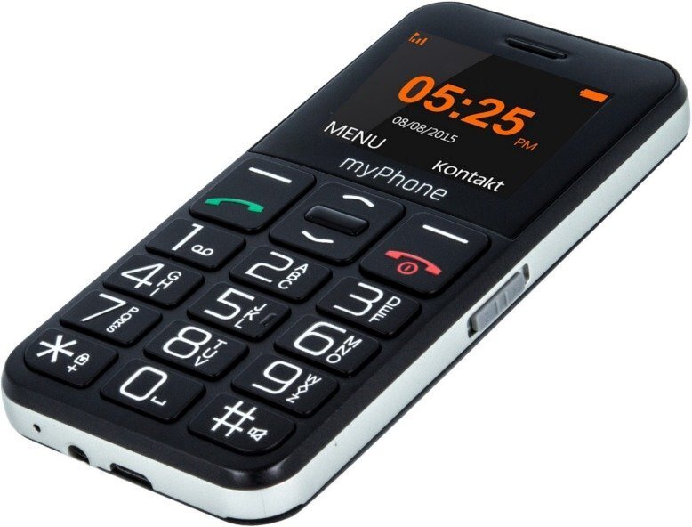 Mobiiltelefon MyPhone Halo EASY, Must hind ja info | Telefonid | hansapost.ee