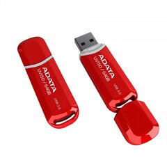 USB карта памяти A-data UV150 64GB USB 3.0 Красная цена и информация | USB накопители данных | hansapost.ee