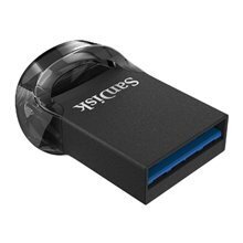 Mälupulk SanDisk Ultra Fit 128GB USB 3.1, must (SDCZ430-128G-G46) цена и информация | Mälupulgad | hansapost.ee