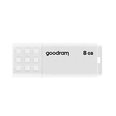 GOODRAM FLASHDRIVE 8GB UME2 USB 2.0 WHITE