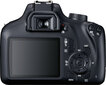 Canon EOS 4000D Body, must цена и информация | Fotoaparaadid | hansapost.ee