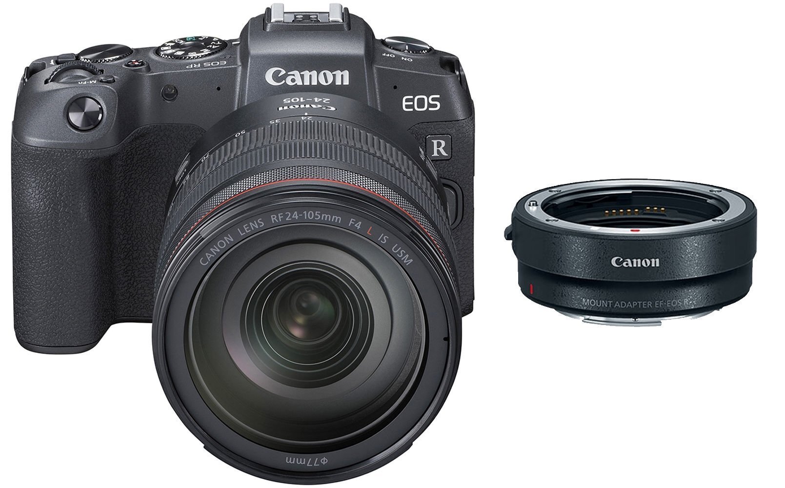 Canon EOS RP + RF 24-105mm f/4L IS USM + Mount Adapter EF-EOS R цена и информация | Fotoaparaadid | hansapost.ee