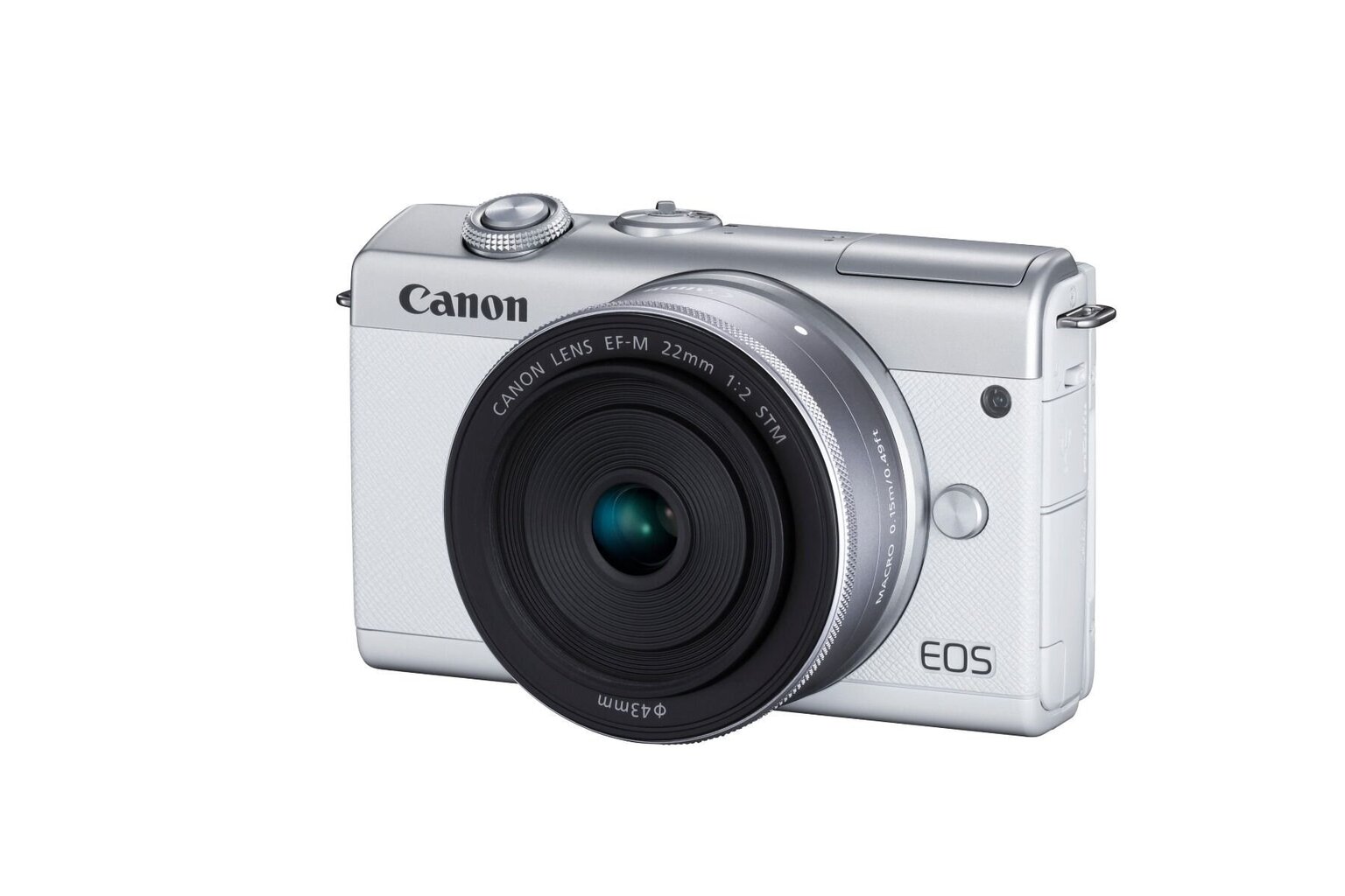 Canon EOS M200 15-45mm IS STM + EF-M 22mm IS STM (White) hind ja info | Fotoaparaadid | hansapost.ee