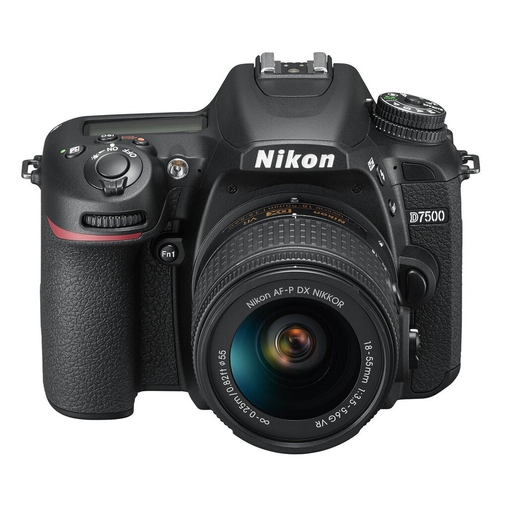 Nikon D7500 + AF-P DX Nikkor 18-55 mm f/3.5-5.6G VR цена и информация | Fotoaparaadid | hansapost.ee