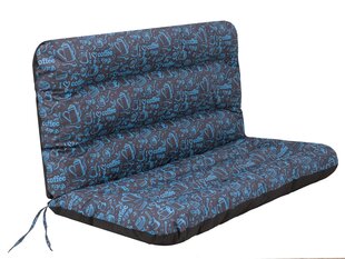 Подушка для качелей Hobbygarden Ania Coffee 120 см, синяя цена и информация | Подушки, наволочки, чехлы | hansapost.ee