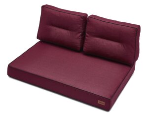 Набор подушек для поддонов Karol 1+2, 120 см, красный цена и информация | Подушки, наволочки, чехлы | hansapost.ee