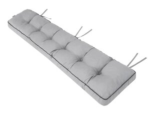 Подушка на скамейку Etna Oxford 180x40 см, серая цена и информация | Подушки, наволочки, чехлы | hansapost.ee