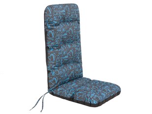 Подушка для стула Hobbygarden Basia 48см, темно-коричневая/синяя цена и информация | Подушки, наволочки, чехлы | hansapost.ee