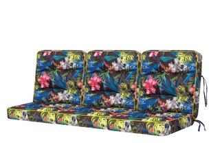 Набор из 3 подушек для качелей Hobbygarden Venus 150 см, разноцветный цена и информация | Подушки, наволочки, чехлы | hansapost.ee