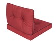 Patjade komplekt toolile Emma Tech 50 cm, punane hind ja info | Toolipadjad ja toolikatted | hansapost.ee