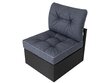 Patjade komplekt toolile Emma Tech 50 cm, sinine hind ja info | Toolipadjad ja toolikatted | hansapost.ee