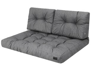 Подушка на сиденье поддона Hobbygarden Leo 120x80см, темно-серая цена и информация | Подушки, наволочки, чехлы | hansapost.ee