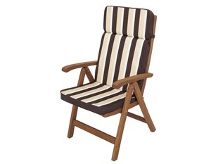 Подушка для стула Hobbygarden Eliza, коричневый/ песочного цвета цена и информация | Подушки, наволочки, чехлы | hansapost.ee