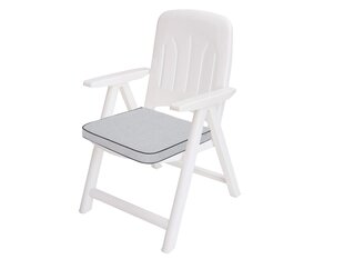 Подушка для стула HobbyGarden Masza, светло-серая цена и информация | Подушки, наволочки, чехлы | hansapost.ee