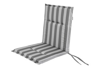 Подушка для стула Hobbygarden Miami, светло-серая/серая цена и информация | Подушки, наволочки, чехлы | hansapost.ee