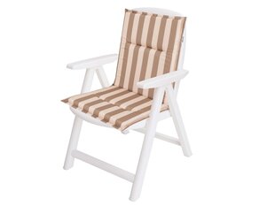 Padi toolile Hobbygarden Miami, pruun/beež värv hind ja info | Toolipadjad ja toolikatted | hansapost.ee