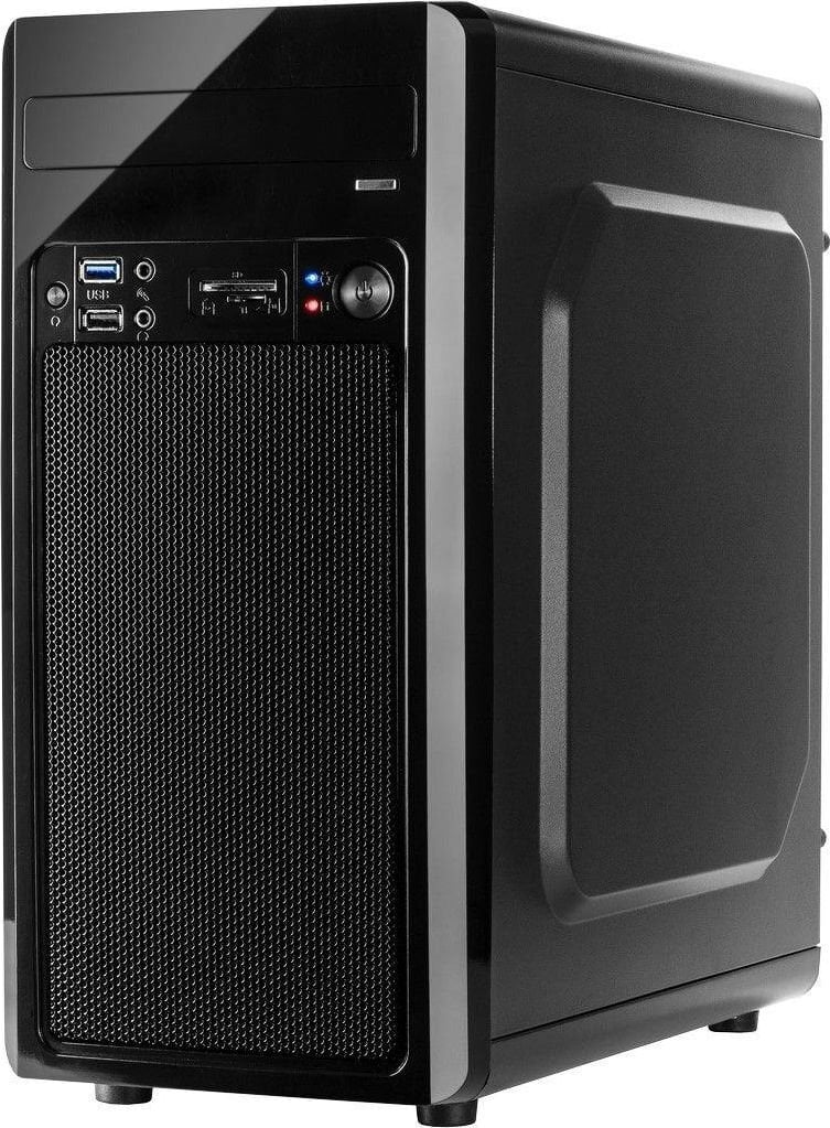 Inter-Tech Geh Inter-Tech MC-02 black Micro-Tower ohne Netzteil - 88881267 цена и информация | Arvutikorpused | hansapost.ee