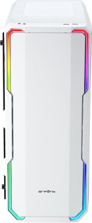 Korpus BitFenix Enso RGB, aknaga, valge (BFC-ENS-150-WWWGK-RP) цена и информация | Arvutikorpused | hansapost.ee