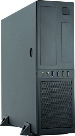 Chieftec CS-12B Mini Tower, toiteallikas 250W (250W-CS-12B) цена и информация | Arvutikorpused | hansapost.ee