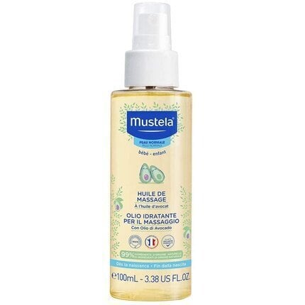 Laste massaažiõli Mustela Naturals, 100 ml цена и информация | Laste ja ema kosmeetika | hansapost.ee