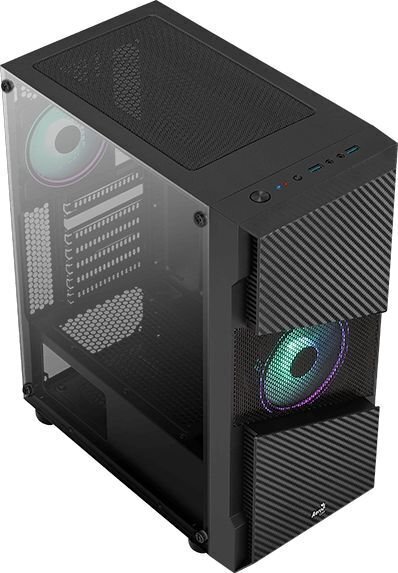 Aerocool Aero Menace Saturn RGB-G-BK-v1 hind ja info | Arvutikorpused | hansapost.ee