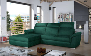 Мягкий угловой диван Trevisco, зеленый цена и информация | Угловые диваны | hansapost.ee