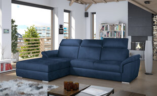 Мягкий угловой диван Trevisco, синий цена и информация | Угловые диваны | hansapost.ee