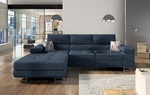 Мягкий угловой диван Armando, синий цена и информация | Угловые диваны | hansapost.ee