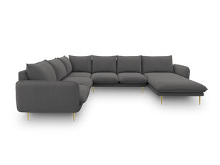 Pehme nurgadiivan Cosmopolitan Design Panoramic Vienna, tumehall gobelään price and information | Corner sofas and corner sofa beds | hansapost.ee