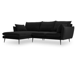 Pehme nurgadiivan Milo Casa Elio, must värv price and information | Corner sofas and corner sofa beds | hansapost.ee