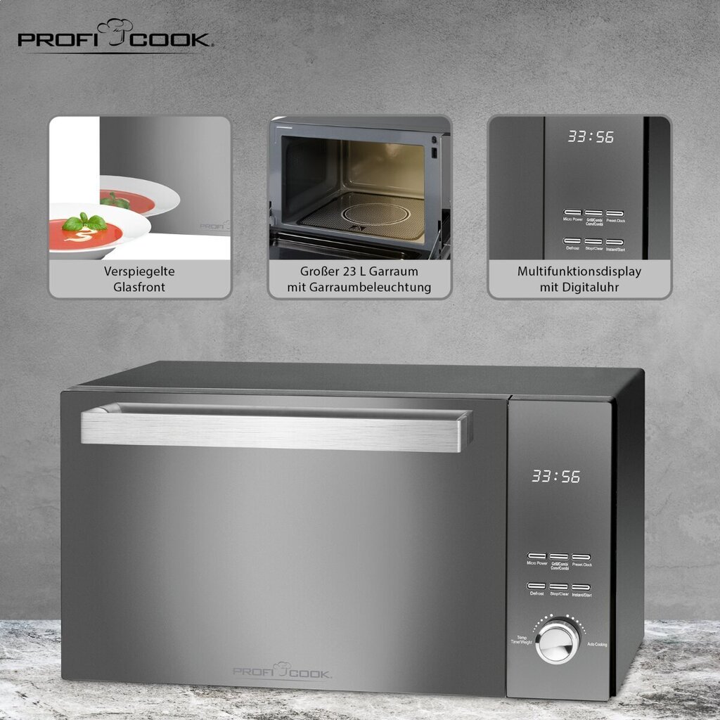 Proficook MWG1204 hind ja info | Mikrolaineahjud | hansapost.ee