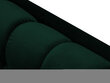 Pehme nurgadiivan Cosmopolitan Design Bali, roheline/must hind ja info | Nurgadiivanid ja nurgadiivanvoodid | hansapost.ee